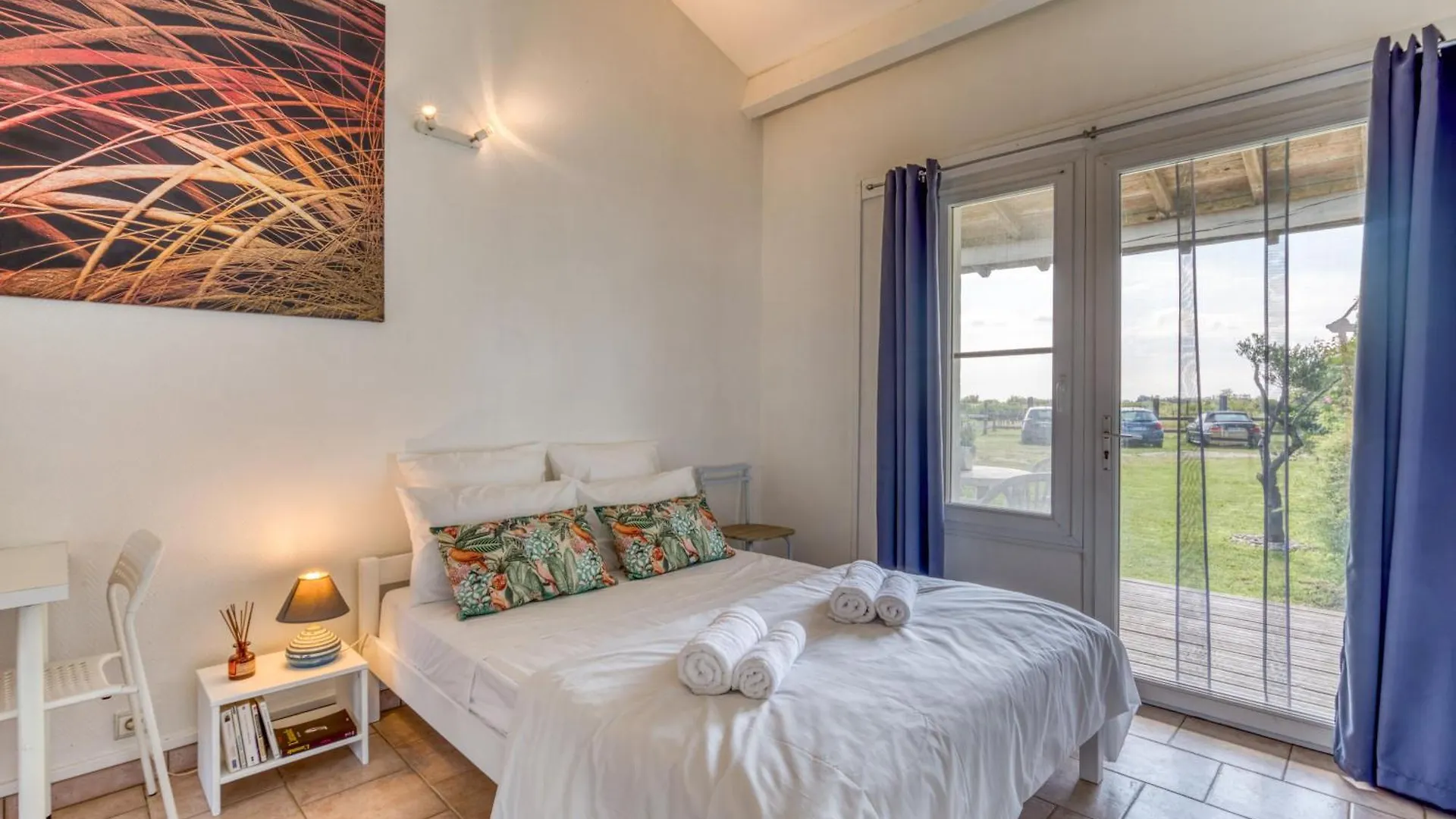 Mas Des Cypres-Ensemble De 4 Mazets Villa Saintes-Maries-de-la-Mer Tatil Evi
